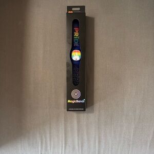 Disney Pride MagicBand+ with Rainbow Colors